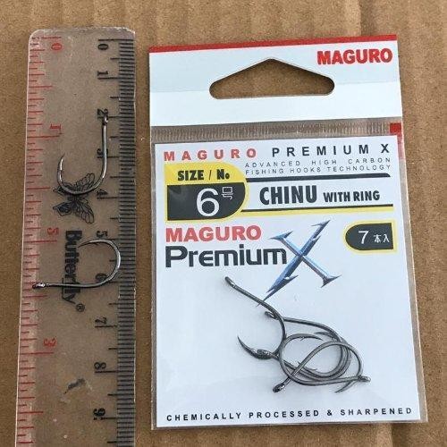 Terbaru Kail Pancing Maguro X Premium Chinu With Ring - No 1