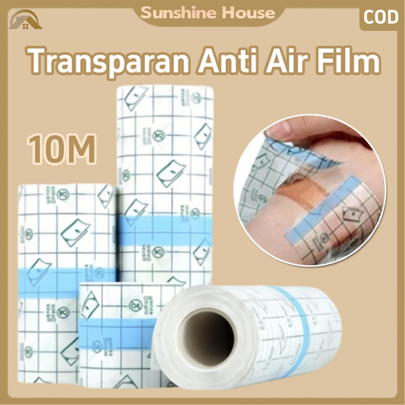 10M Plester Anti Air / Tranparent Film Dressing Roll / Perban Medis Film Plester Tahan Air Transpare