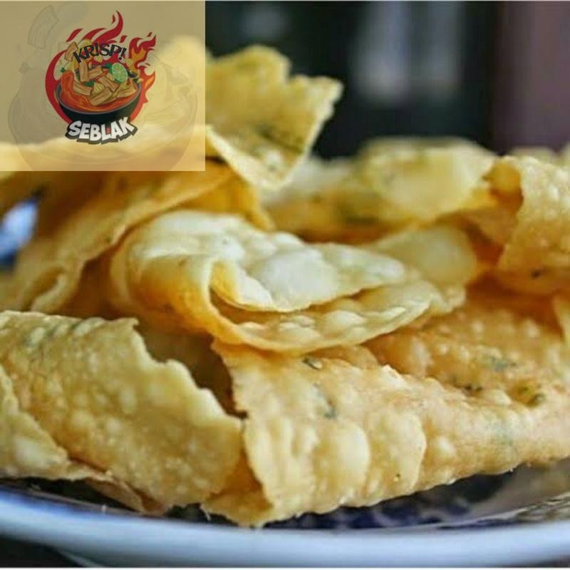 

Seblak krispi keripik pangsit/ keripik bawang 250 gram