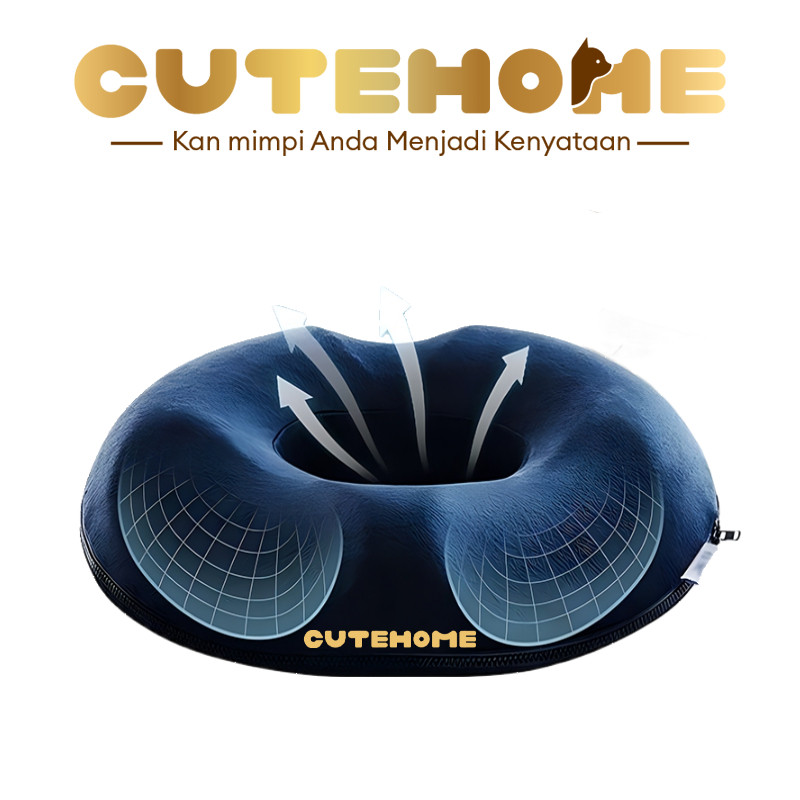 CUTEHOME Bantal Alas Duduk Kursi Kantor Bantal Kursi