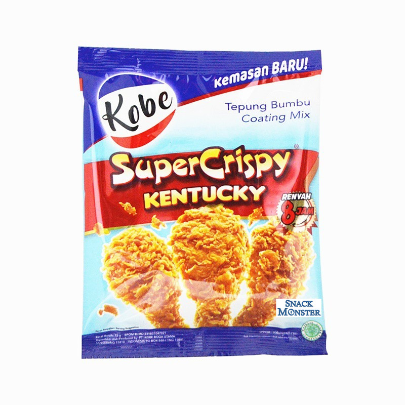 

Kobe Tepung Bumbu Kentucky Super Crispy - Netto 70 gr