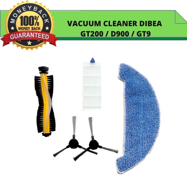 Accesoris OEM part rolling brush,side brush, Filter ,mop Dibea D960