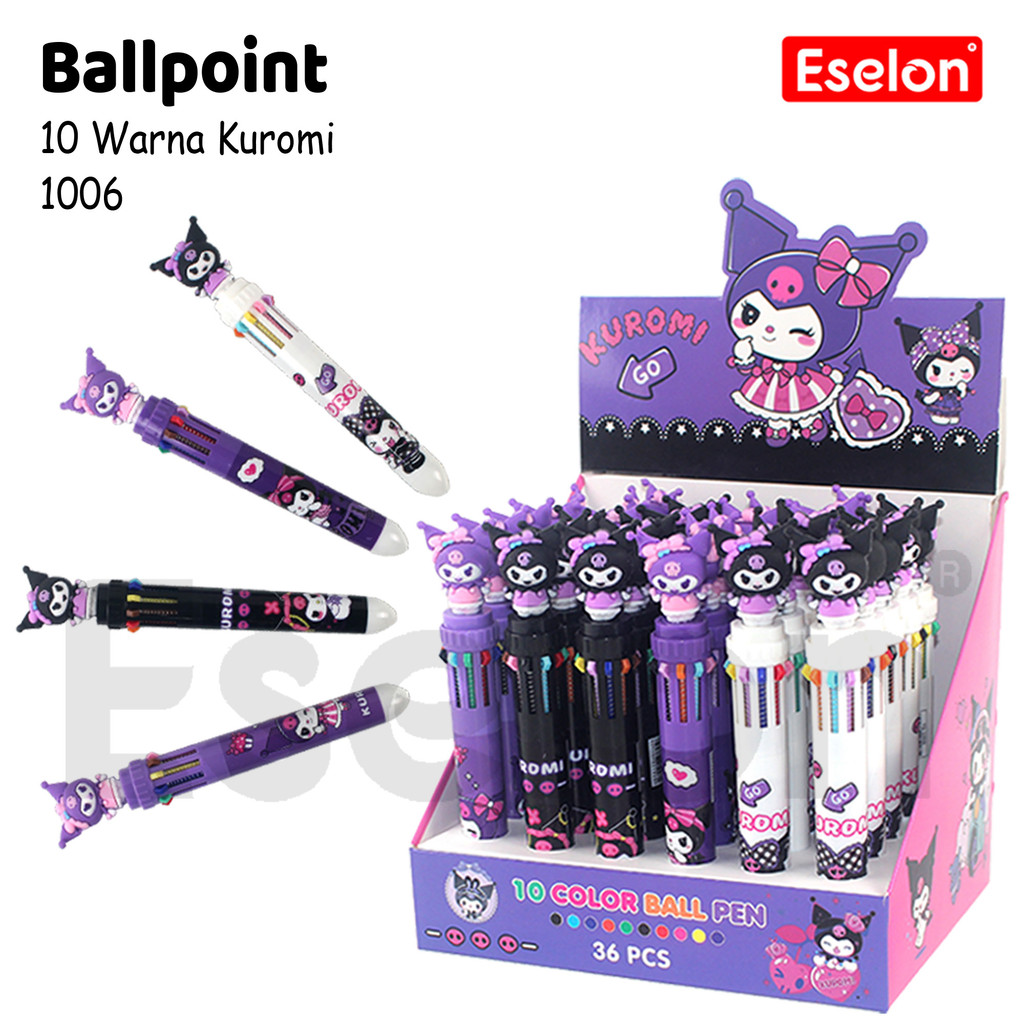 

♚1buah Pulpen Cetek 10 Warna / Pulpen Cetek 10warna Karakter♚