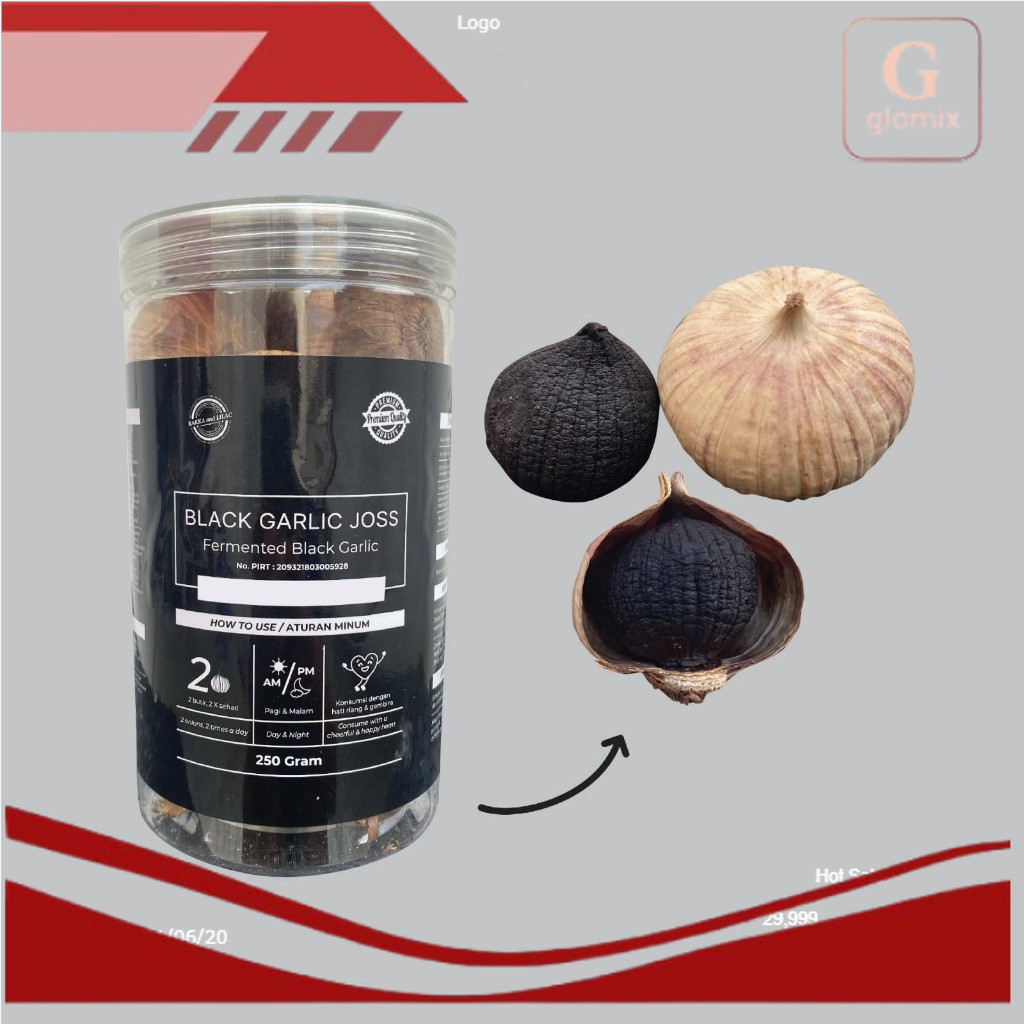 

TERLARIS !!! BLACK GARLIC JOSS 250 GRM | FERMENTASI BAWANG PUTIH TUNGGAL |BAWANG HITAM PREMIUM SUPER