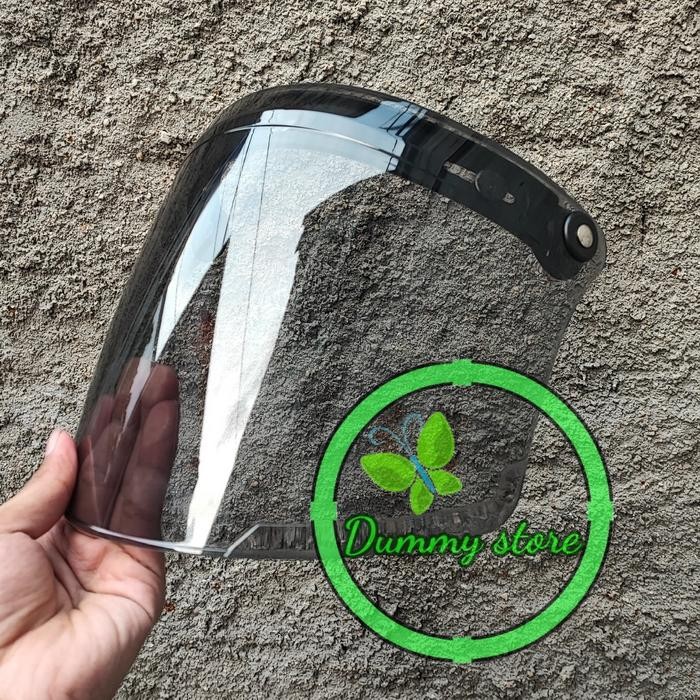 VISOR MODEL SNAIL RETRO / KACA BOGO VENOM / VISOR HELM CAKIL BOGO MODEL VENOM - Dark