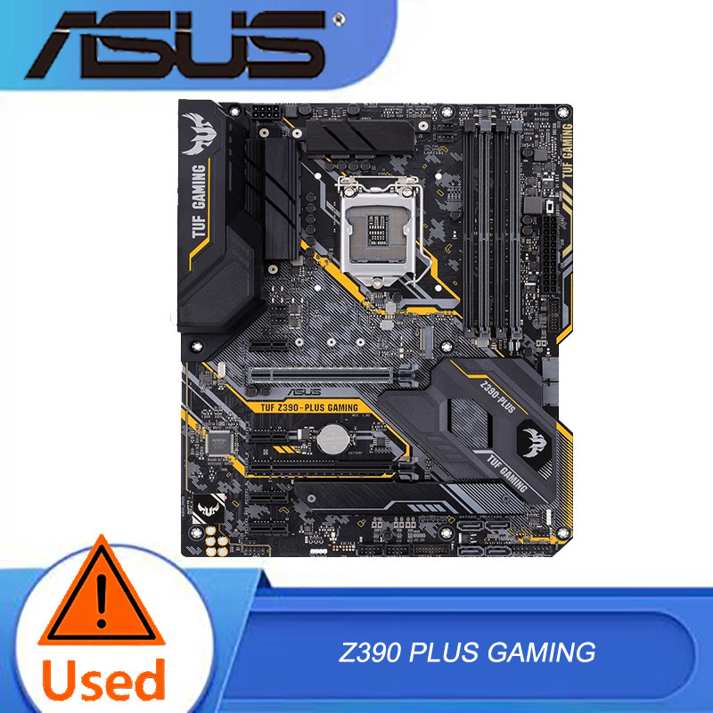 ASUS TUF Z390-PLUS GAMING Motherboard Intel Z390 DDR4 LGA 1151 M.2 ATX support Core i3-8100 Core i5-
