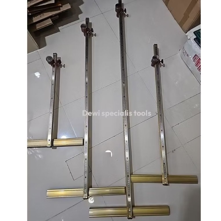 Glass Tile T Cutter 90Cm Alat Pemotong KacaLurus Bentuk T 60cm Jangka Potong Keramik kaca ubin 3-15 