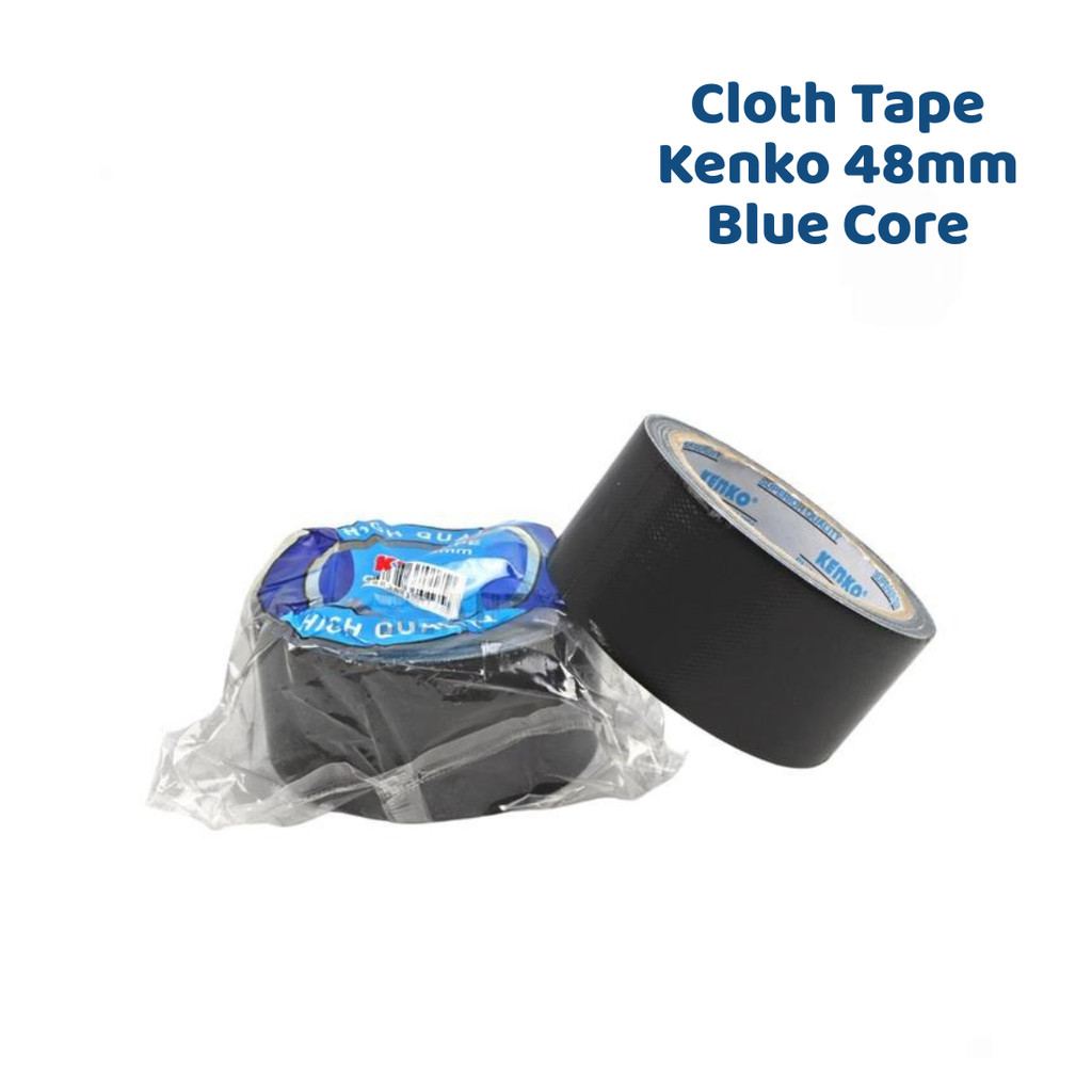 

[ATK88] Lakban Hitam Cloth Tape Kenko 2 Inch 48mm Tape Perekat Kain