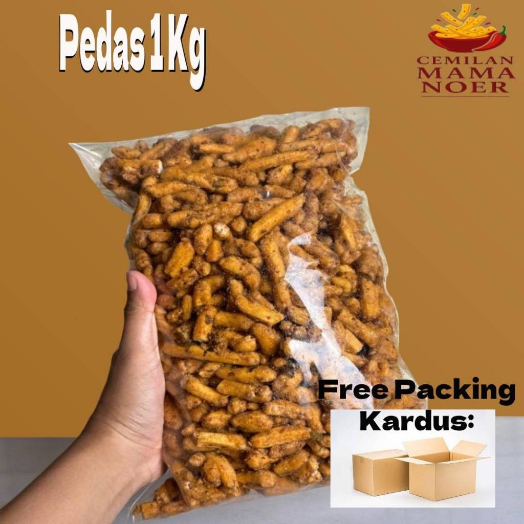 

Basreng Stik Daun Jeruk Rasa Pedas Gurih Renyah 1kg