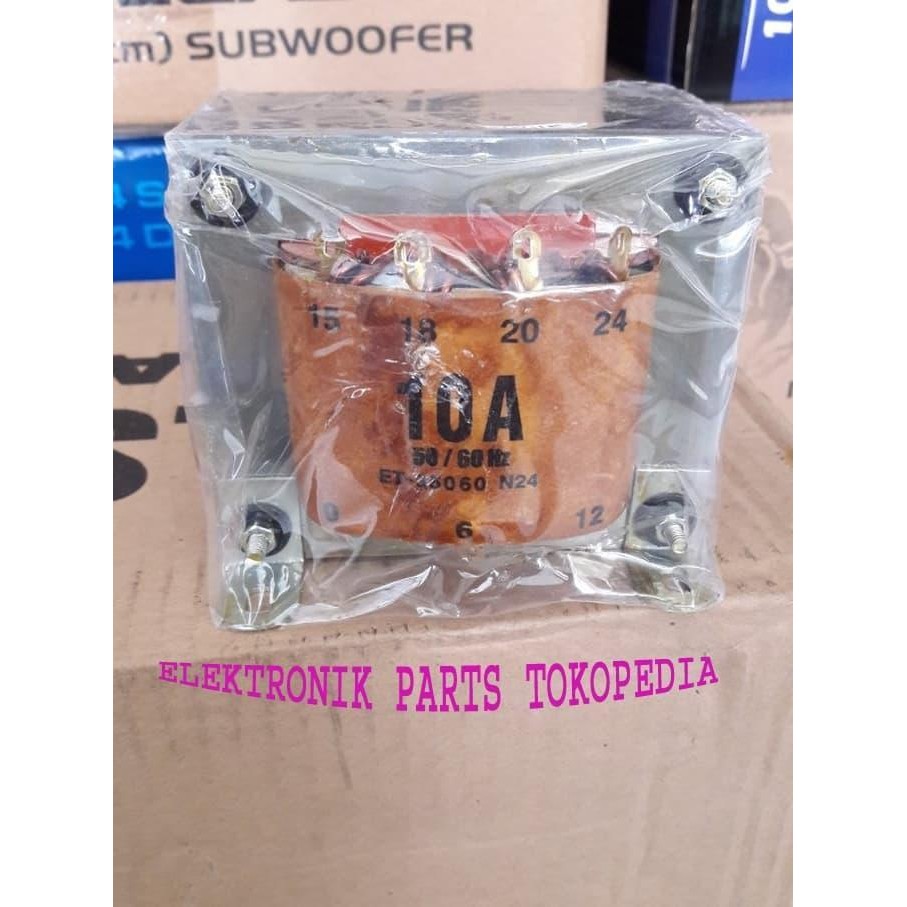 Trafo ERA 10A 0-24V BAGUS DAN MURAH MANTAP