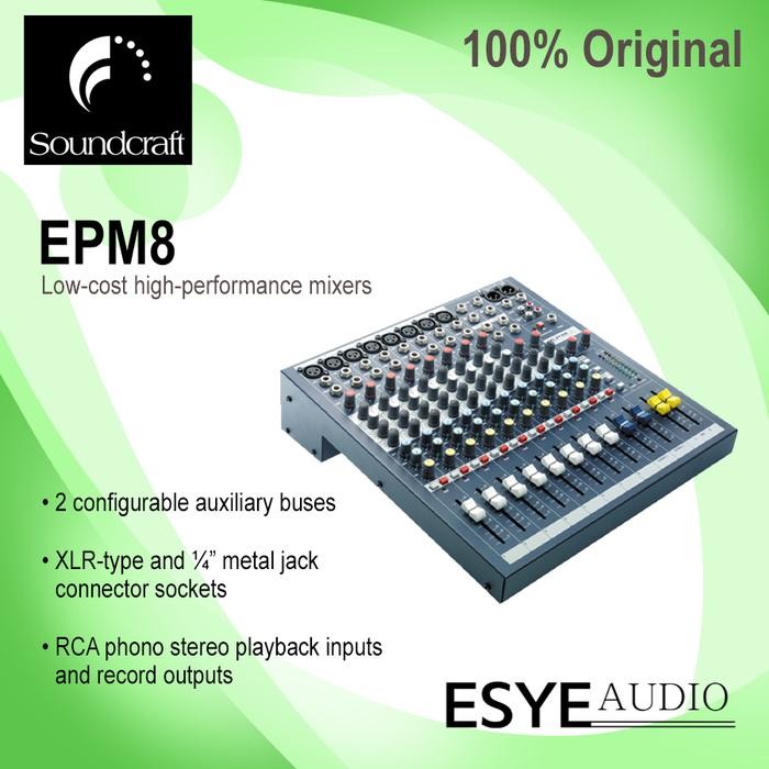 MIXER AUDIO SOUNDCRAFT EPM8 EPM 8 ORIGINAL