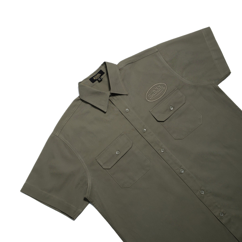 Von Dutch Workshirt 1560 Army Green