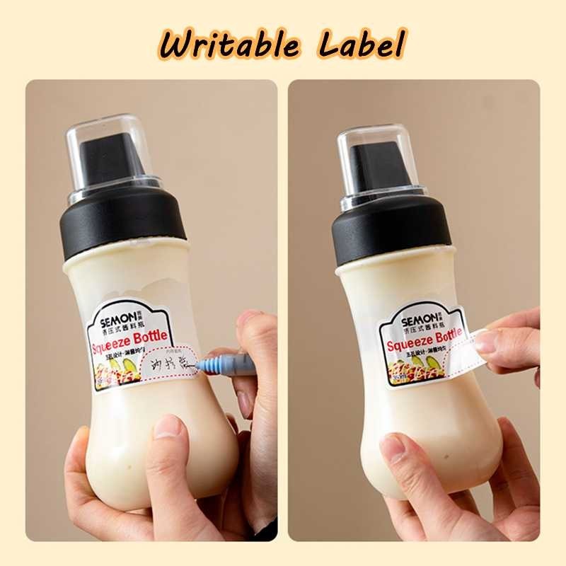 

ANDEASTR SEMON Botol Saus Kecap Squeeze Ketchup Bottle 5 Hole 280ml - ST5