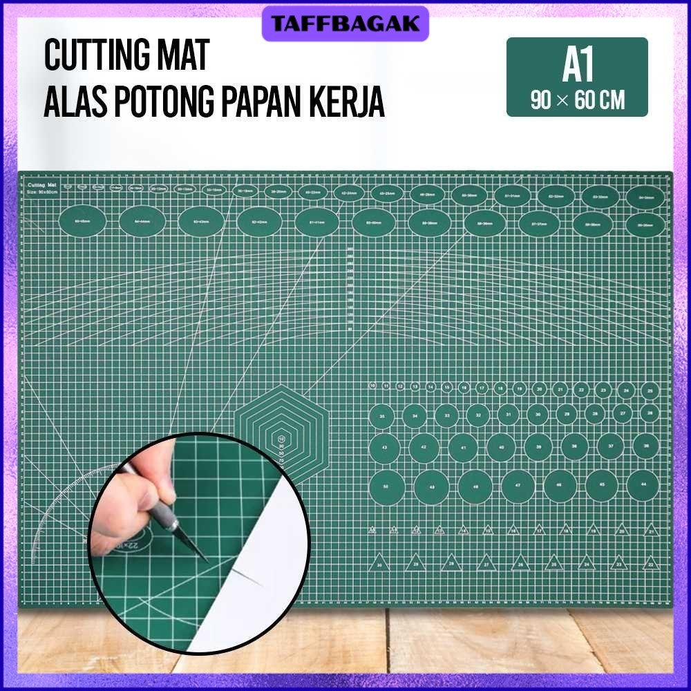 

Working Pad Cutting Mat Alas Potong Papan Kerja A1 90x60cm - QJ4