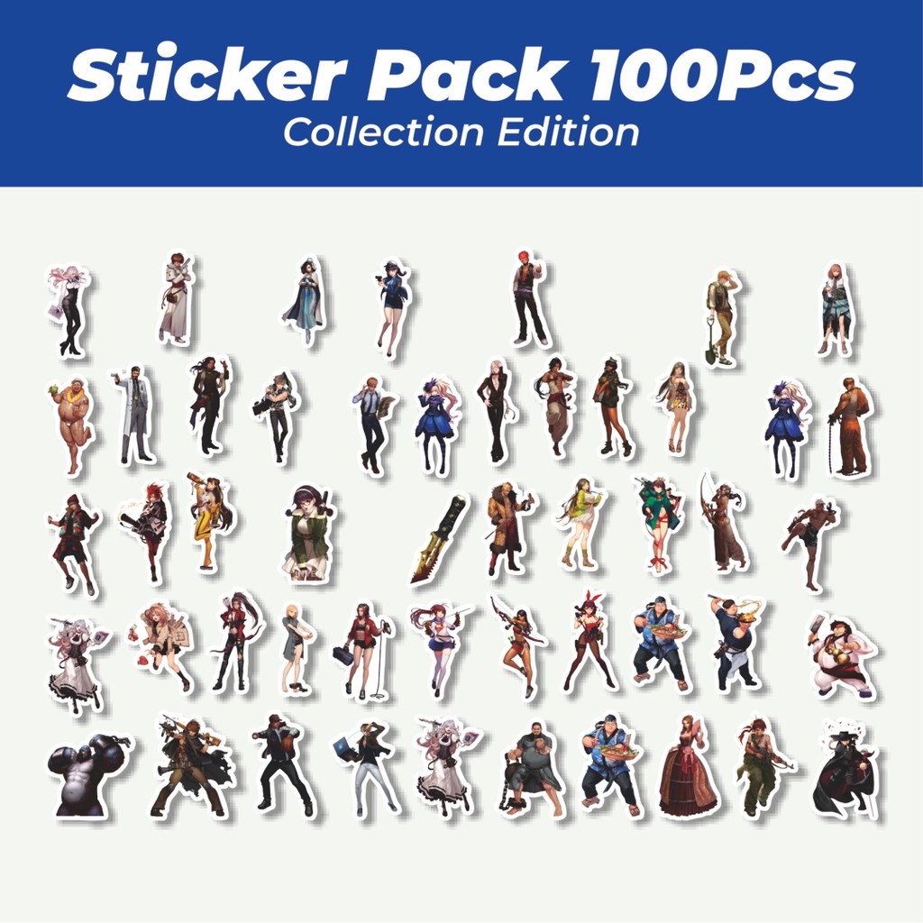 

Hot Stiker Game Series Black Survival Character Mix 2 Lucu Anti Air Stikers Berperekat Waterproof Sticker Decal Buat Motor Helm Buku Journal Koper Casing HP Laptop Botol Minum