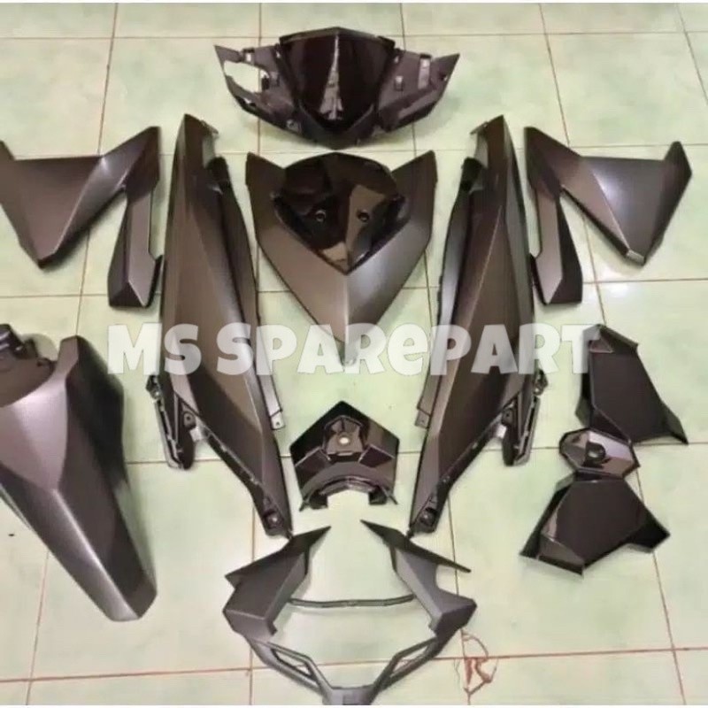Honda Vario Cover Body Halus Vario 150 Lama Old Hitam Doff