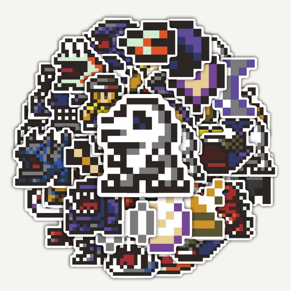 

Sticker Pack Stiker Pixel Digimon V8 | Sticker TUMBLR | Stiker LAPTOP KOPER HELM