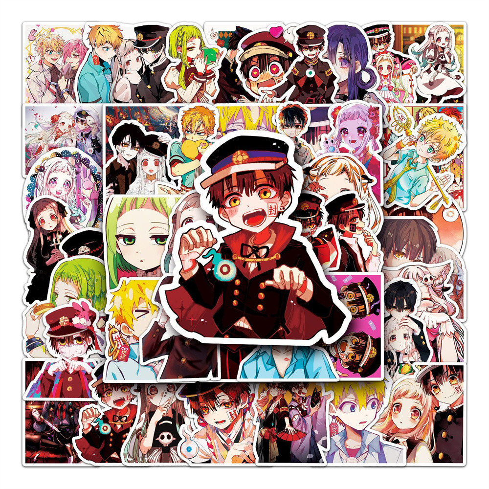 

10/30/50PCS New Anime Cartoon Personality Creative Computer Suitcase Mobile Phone Chair Decoration Waterproof Sticker Wholesale