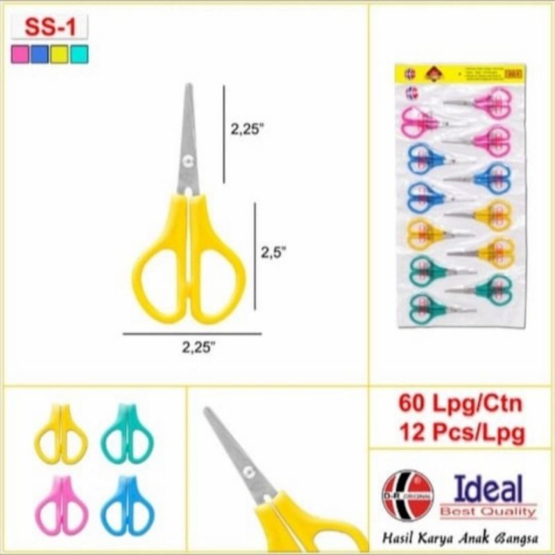 

Gunting renceng Trend SS-1 ( 1lbr/12pcs )