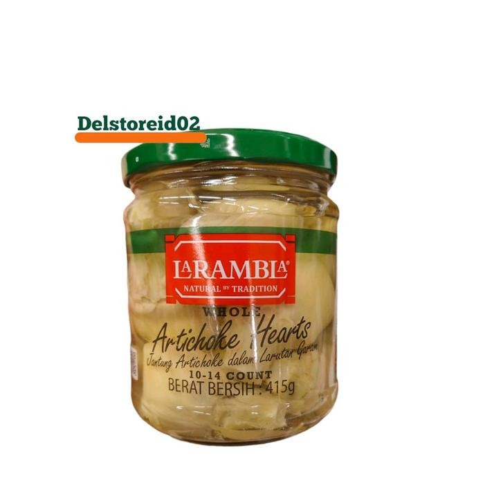 

Larambla whole artichoke hearts 415gr