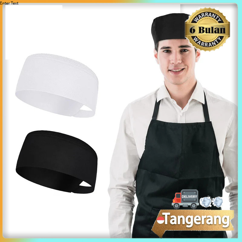 Topi Cheef  / Topi Masak Topi Koki / Topi Koki Putih / Topi Koki Hitam