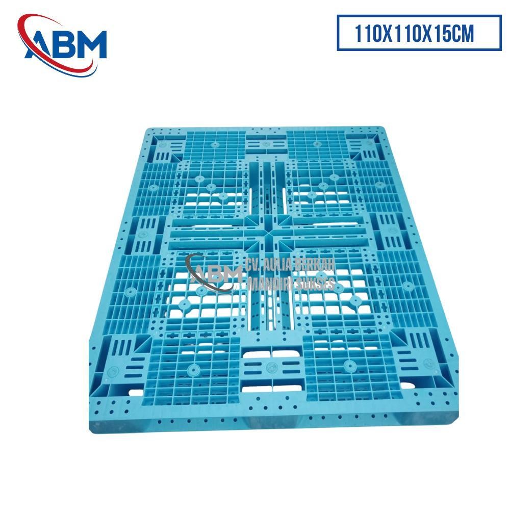 

Pallet Plastik Ukuran 110x130x15 cm - ABMAS78 - Biru