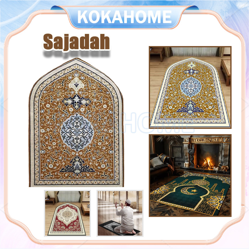 Sajadah Travel Motif/Premium Minimalis Sejadah Anti Slip/Sajadah Turki
