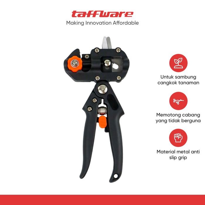 

Taffware Gunting Okulasi Sambung Batang Tanaman - 210