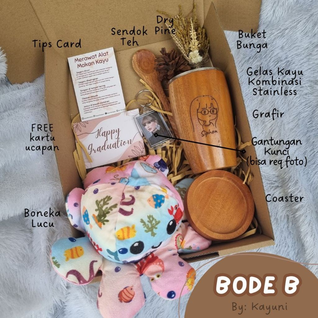 

BODE Hampers Set Boneka Hampers Kayu Estetik Wedding Gift / Parcel Tukar Kado Anniversary Kado Valentine Gift / Hadiah Valentine Kado Ulang Tahun Hadiah Wisuda Kado Pacar Gift