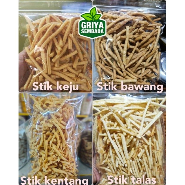 

Stick Stik Keju Kentang Bawang 250 Gram Rasa Enak GRIYA SEMBADA