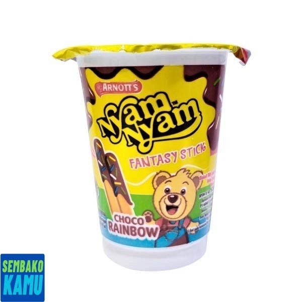 

Nyam Nyam Fantasy Stick Choco Rainbow 22.5 gr