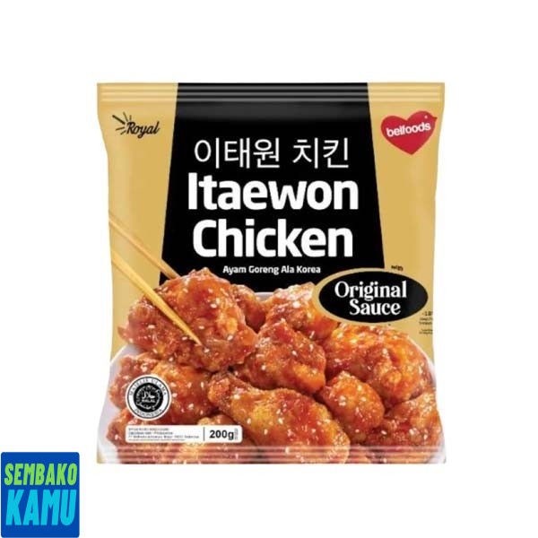 

Belfoods Royal Itaewon Chicken 200 gr - Nugget
