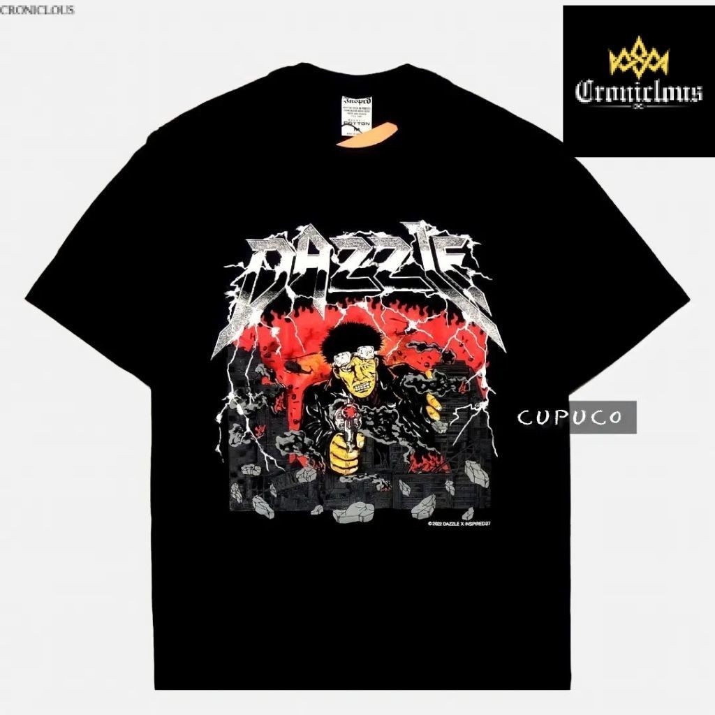 T-SHIRT DAZZLE X INSPIRED27 - REVENGE IS MINE | BOOTLEG | Bahan Cotton Combad 24s