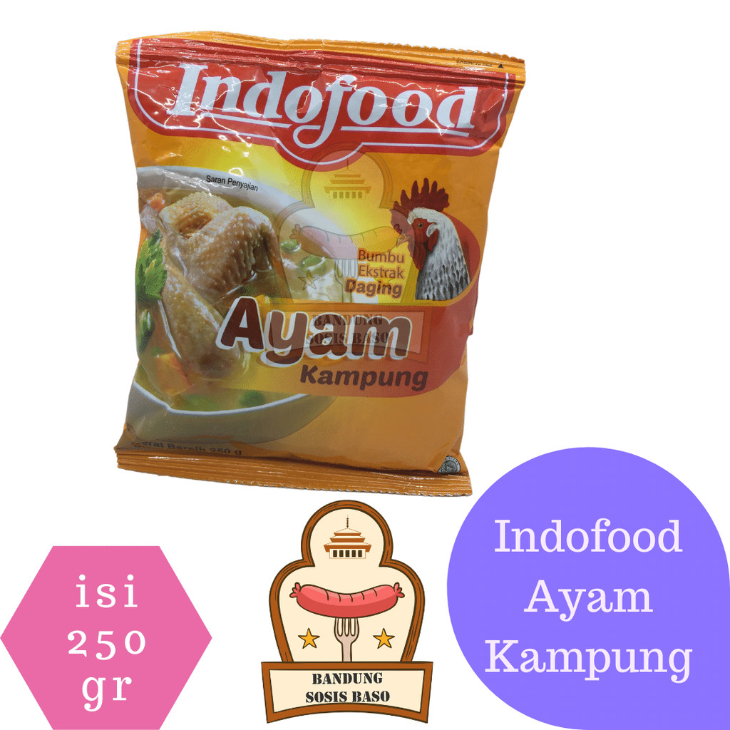 

Bumbu Instan Indofood Ayam Kampung 250gr - Rahasia Masak Ayam Kampung Lezat Tanpa Ribet