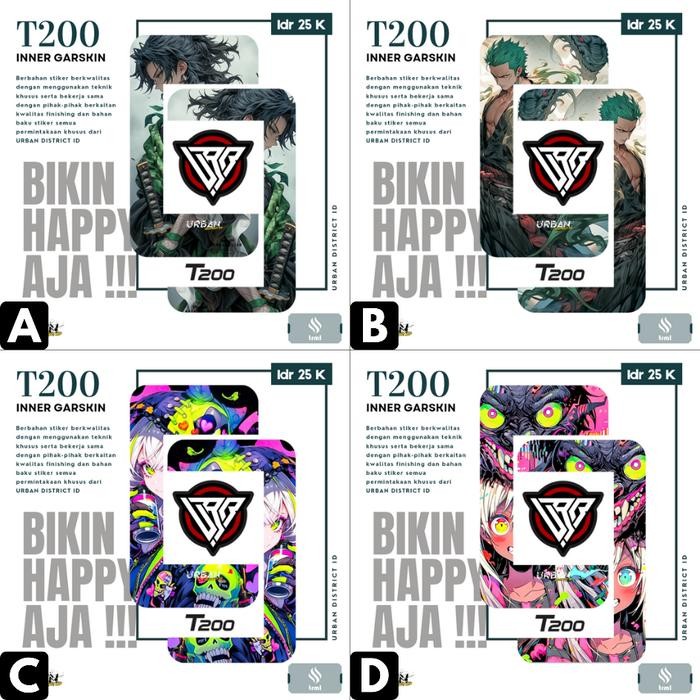 

Cyber Style - Stiker / Garskin Inner T.RML T200 P2 By URBAN DISTRICT - 11, A By Urbanite store