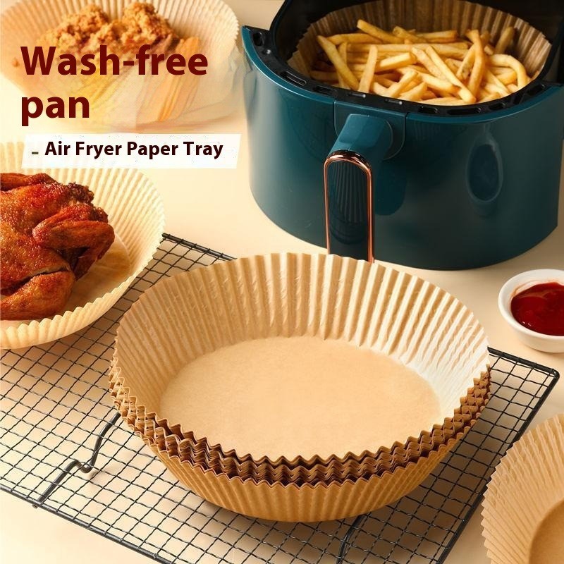 Baking Paper Air fryer special paper food-grade oil-absorbing paper pad baking barbecue food silicon