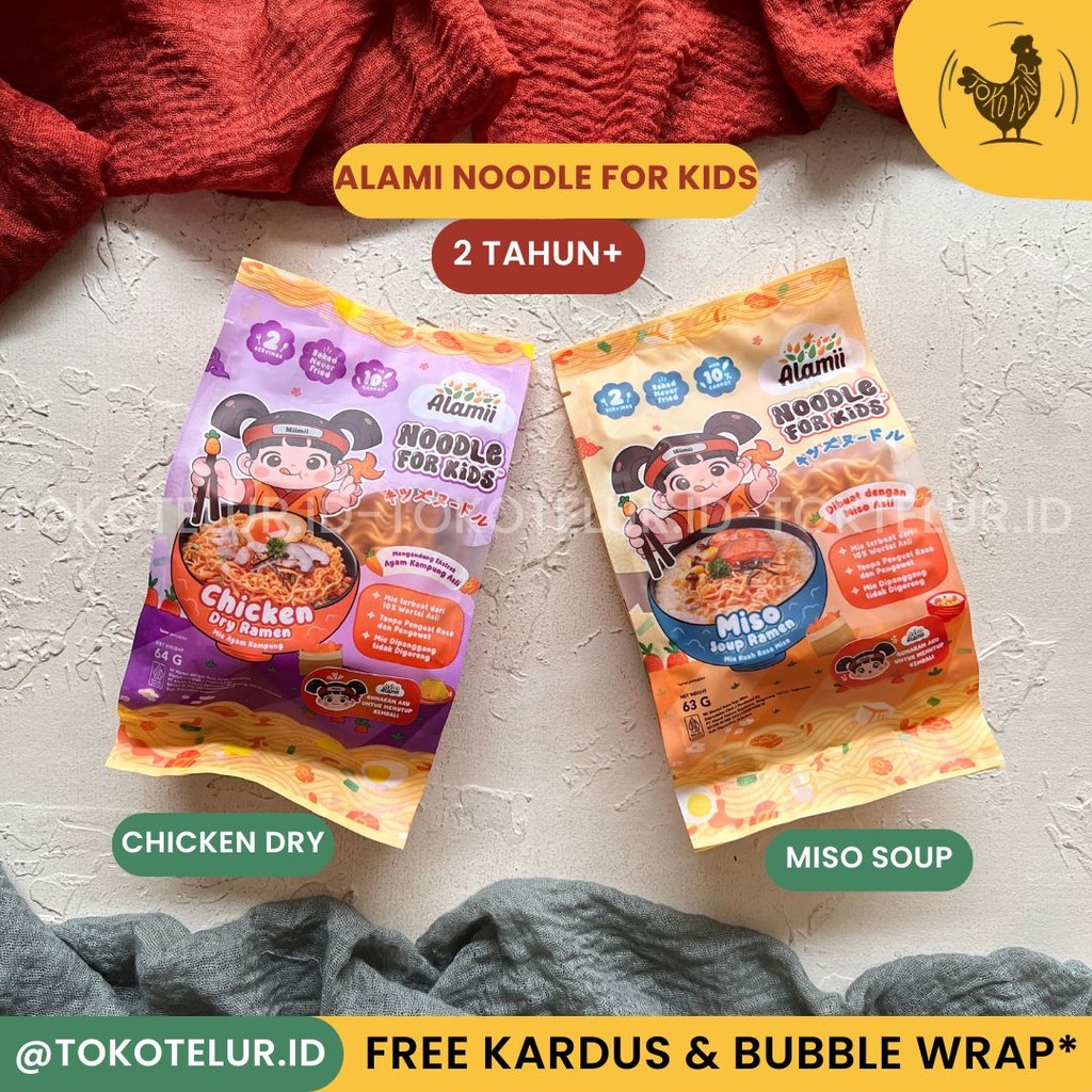 

ALAMII - Noodle For Kids | Mie Instan Sehat Anak | Ramen Sehat Anak