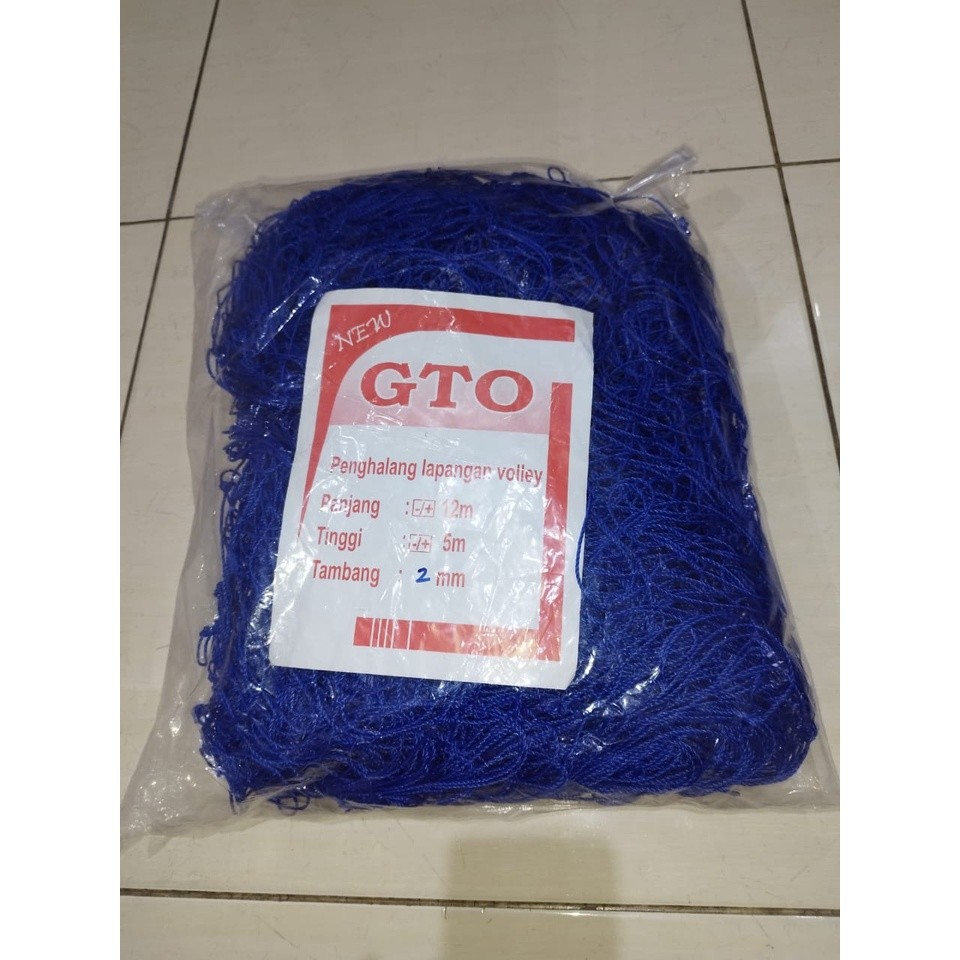 Jaring Penghalang Lapangan Voli/ Jaring Pengaman Lapangan Voli 2mm GTO