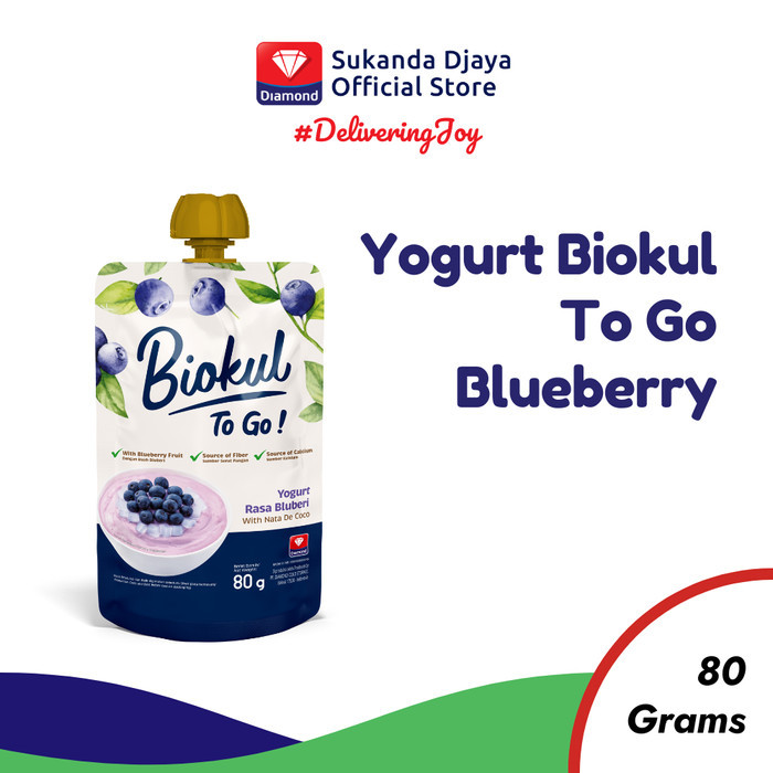 

Biokul Yogurt To Go Blueberry 80 Gr