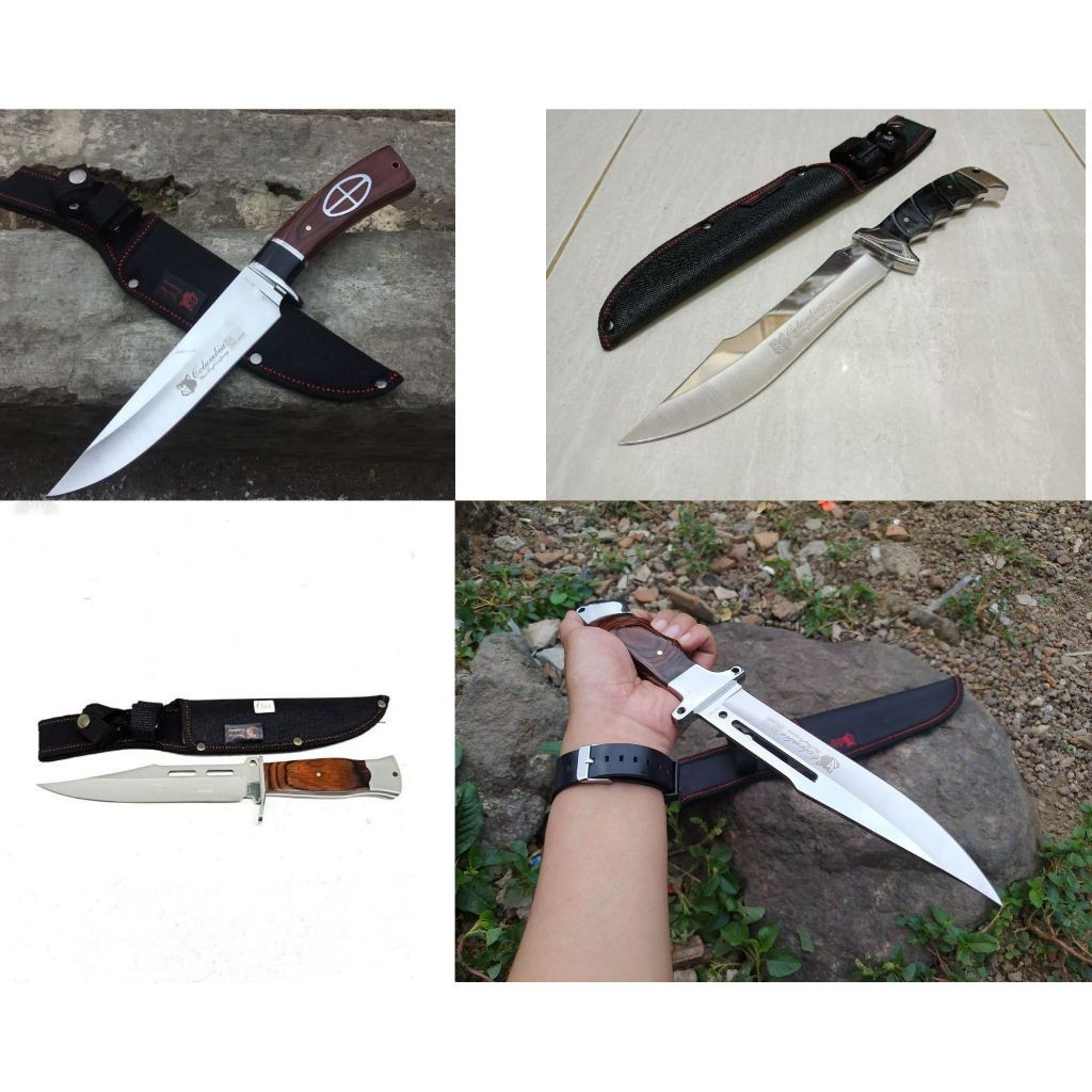PISAU COLUMBIA G02 G03 G07 Pisau dapur kitchen chef G08 G09 G10 Pisau belati berburu g17 Survival