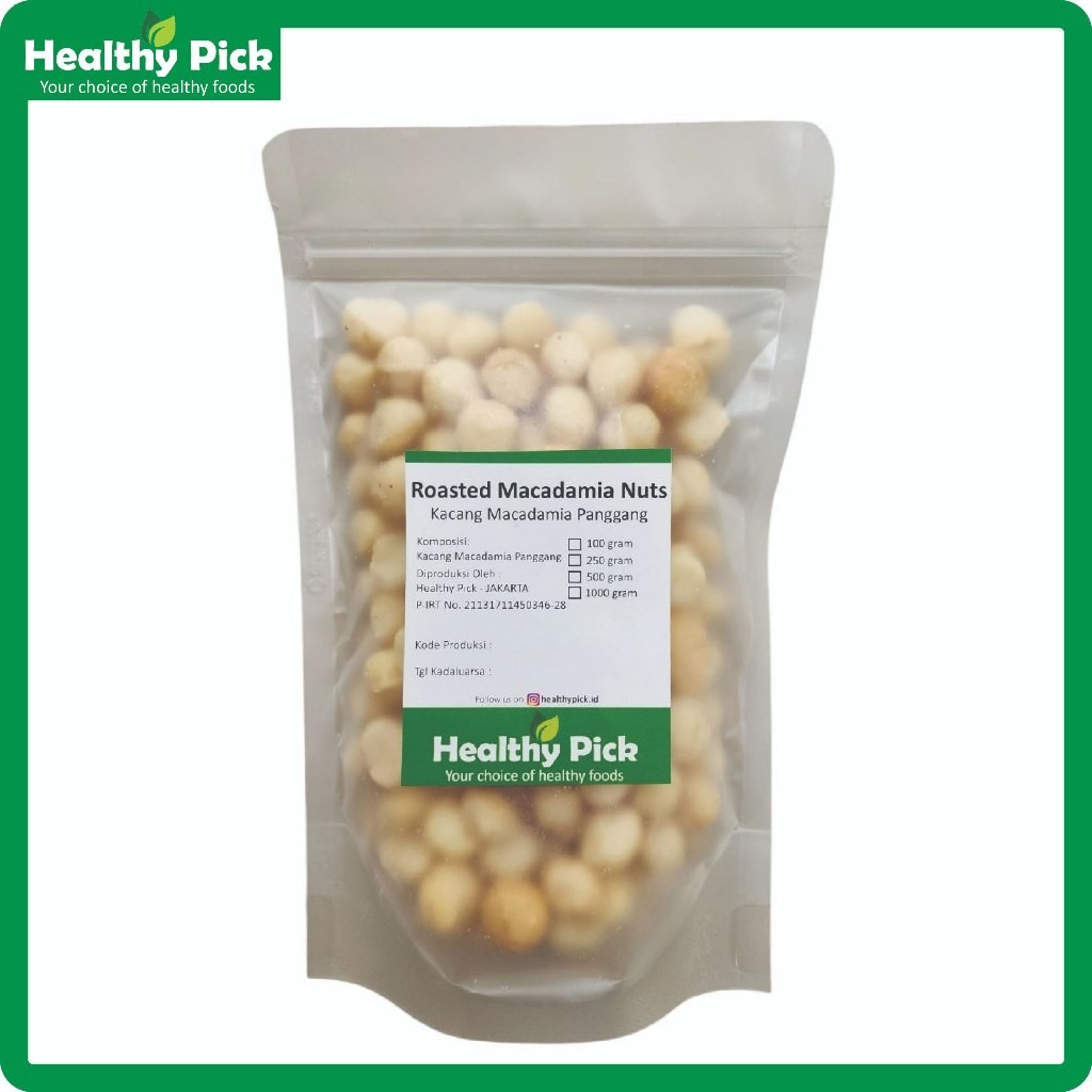 

Roasted Macadamia Nuts Kacang Macadamia Panggang 100gr
