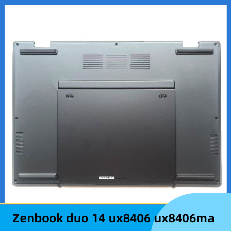 New For Zenbook duo 14 ux8406 ux8406ma Laptop Bottom Base Cover Lower Case D Shell