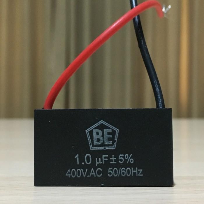 ZL99 KAPASITOR KOTAK KIPAS ANGIN POMPA AIR 1UF 400V 1 UF 400 VOLT CBB61 BE