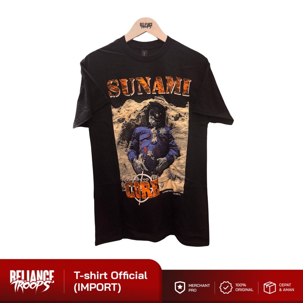 T-shirt Official | Sunami - Corrupt To The Core