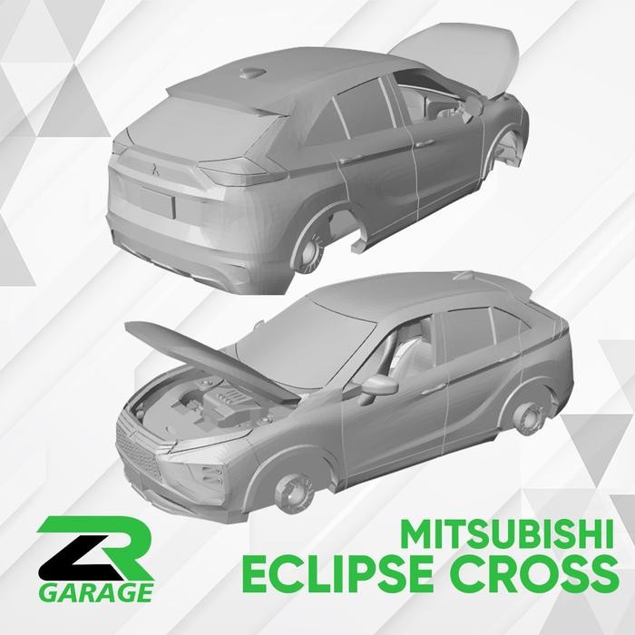 Diecast Mitsubishi Eclipse Cross  Hot wheels Expander Unpaint Resin