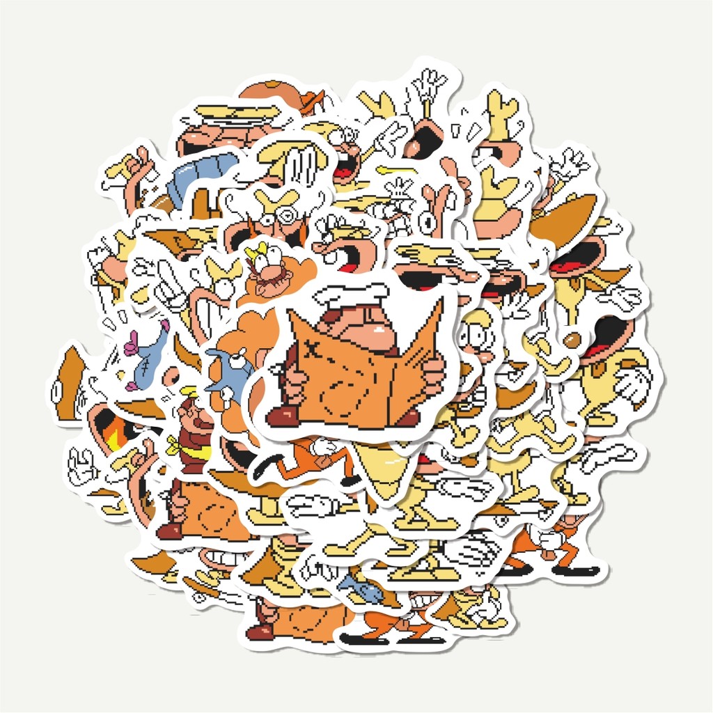 

Sticker Pack Stiker Pizza Tower V5 | Sticker TUMBLR | Stiker LAPTOP KOPER HELM