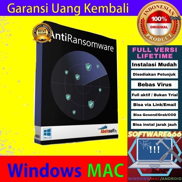 Software Anti Virus Ransomware: Abelssoft AntiRansomware 2021 [WIN] - SOFTWARE - APLIKASI - PC