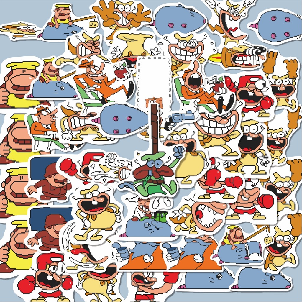 

100PCS Lucu Stiker Pizza Tower V35 Stiker Aesthetic Stiker Anti Air Stikers Berperekat Waterproof sticker decal buat Motor Helm Buku Journal Koper Casing HP Laptop Botol Minum Hadiah anak