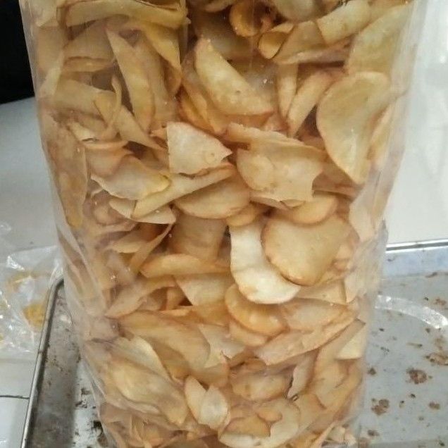 

KERIPIK SINGKONG ORIGINAL ASIN GURIH GARING / KERIPIK SINGKONG / KEMASAN SACHET 200 GRAM