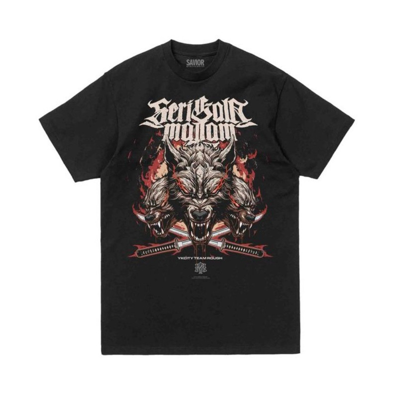 (HOT) Tshirt SERIGALA MALAM - SMHC